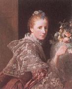 Allan Ramsey Margaret Lindsay of Evelick France oil painting artist